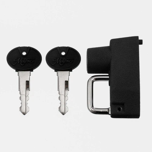 MOTONE QUALITY MOTORBIKE HELMET LOCK + 2 KEYS FOR VARIOUS FITMENT INC TRIUMPH