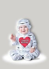 KID'S TODDLER I LOVE MY MUMMY COSTUME 12-18 MONTHS 