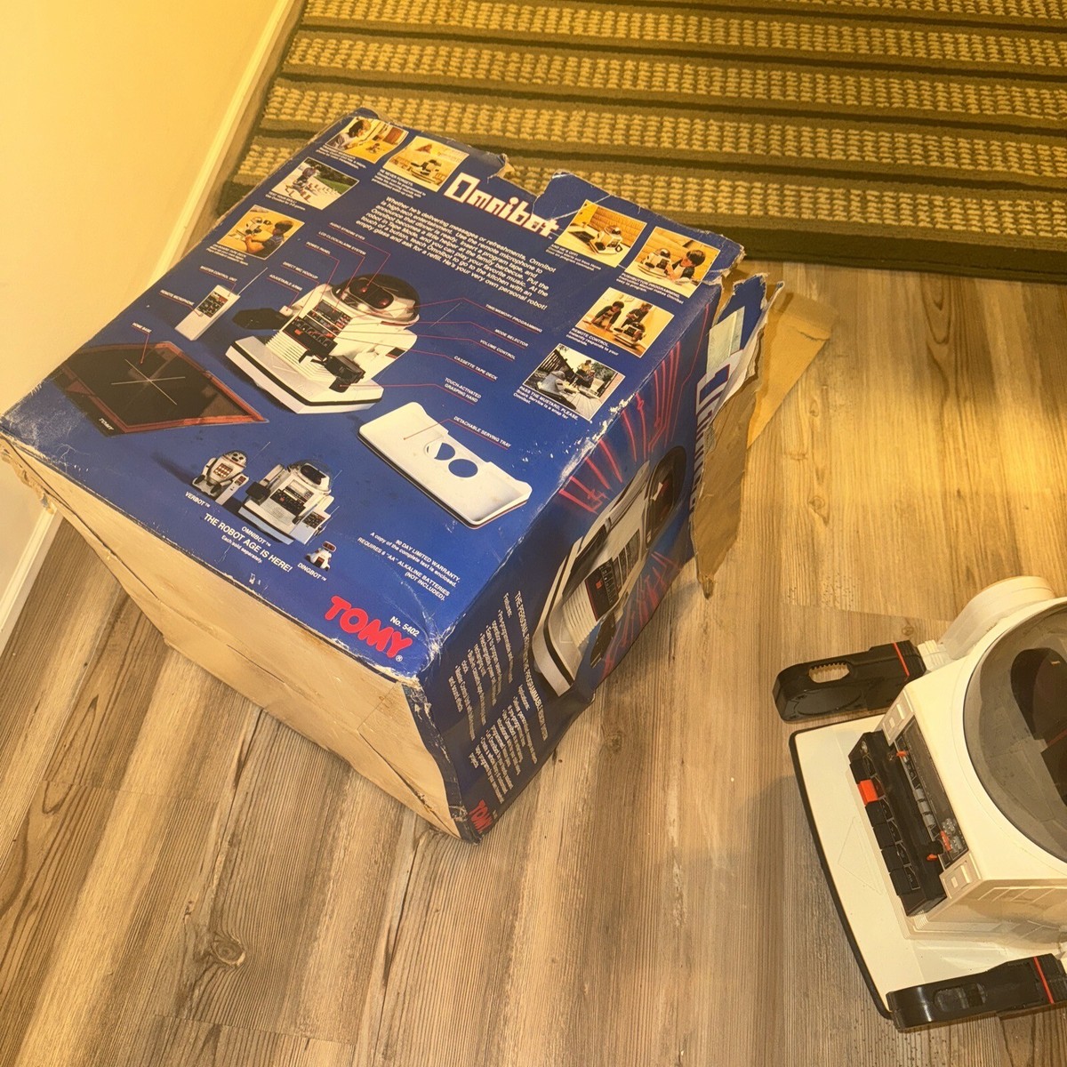 TOMY Omnibot TR-5000 昭和レトロ　RX5402 当時　トミー Vintage Tomy Omnibot Robot No. 5402 Original Box remote