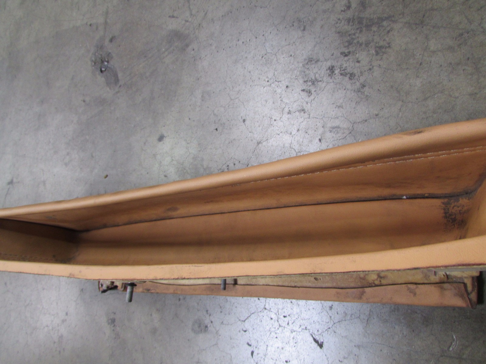 Ferrari F430, Spider, LH, Left Door Pocket Trim Panel, Beige, Used, P/N 67839212