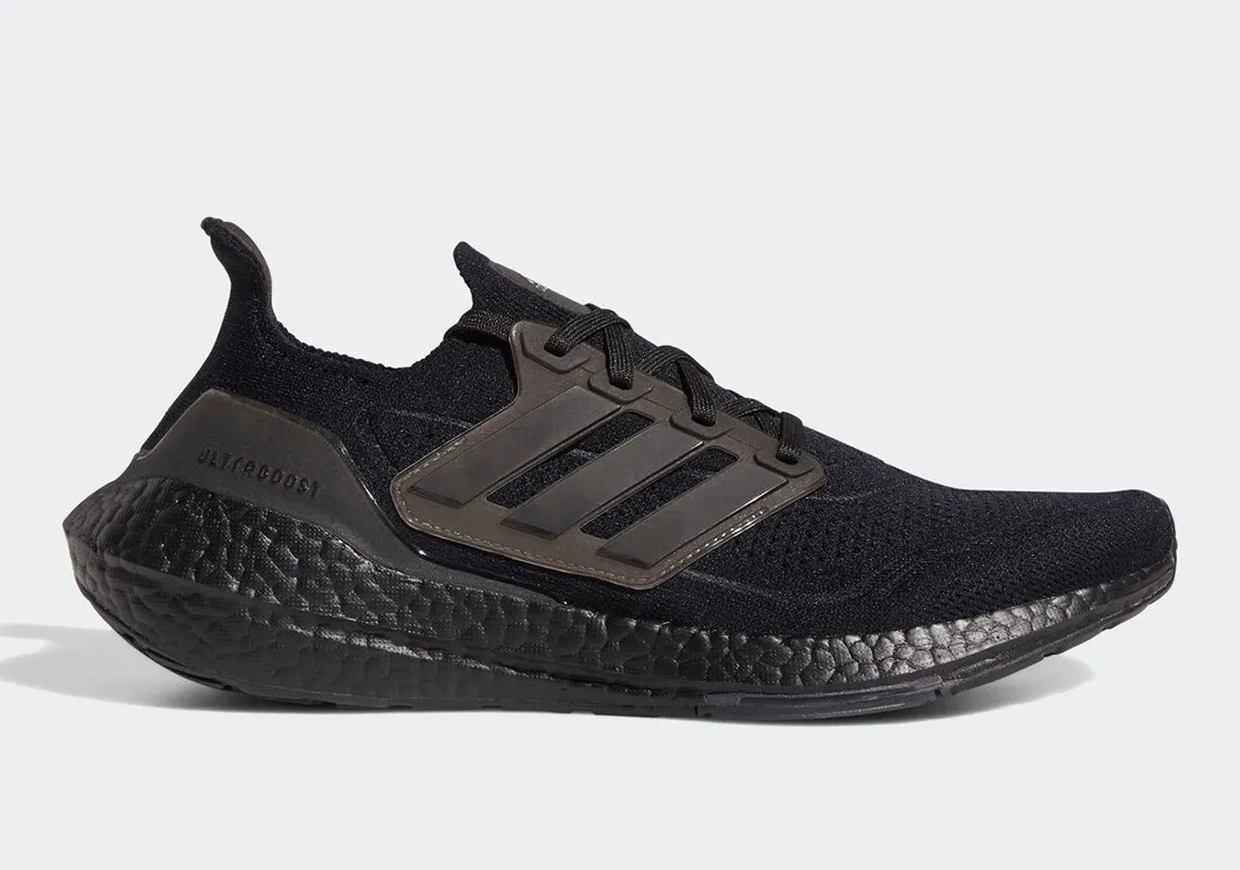 Size Adidas UltraBoost 21 Triple Black for sale online