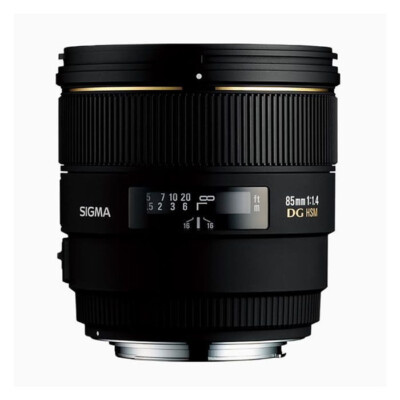 Sigma 85mm f/1.4 EX DG HSM Canon Lens