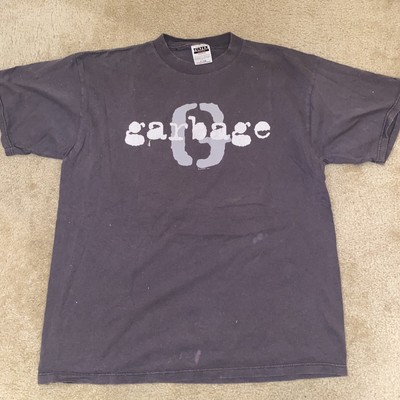 VINTAGE 90s GARBAGE CONCERT TOUR SHIRT SIZE XL AUTHENTIC RARE 