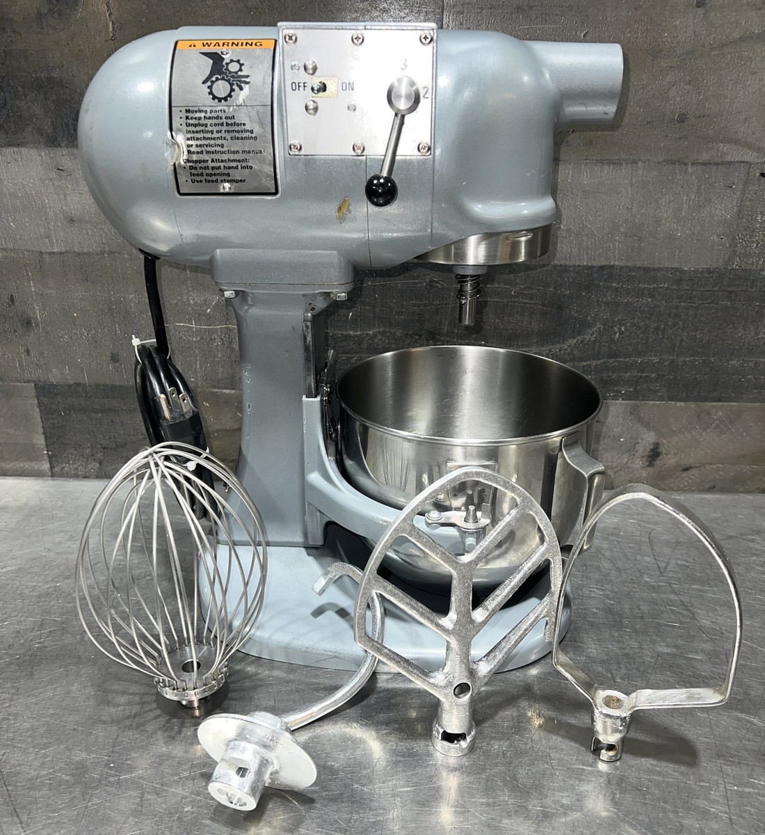 Hobart N50 5 Qt Countertop Mixer w/ Bowl,Whisk,Dough Hook