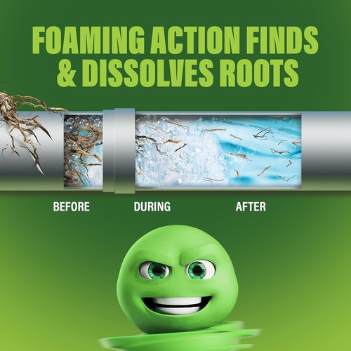 FOAMING Root Killer Kills Tree Roots in Pipes & Sewer Lines Contains No Copper - Picture 6 of 9