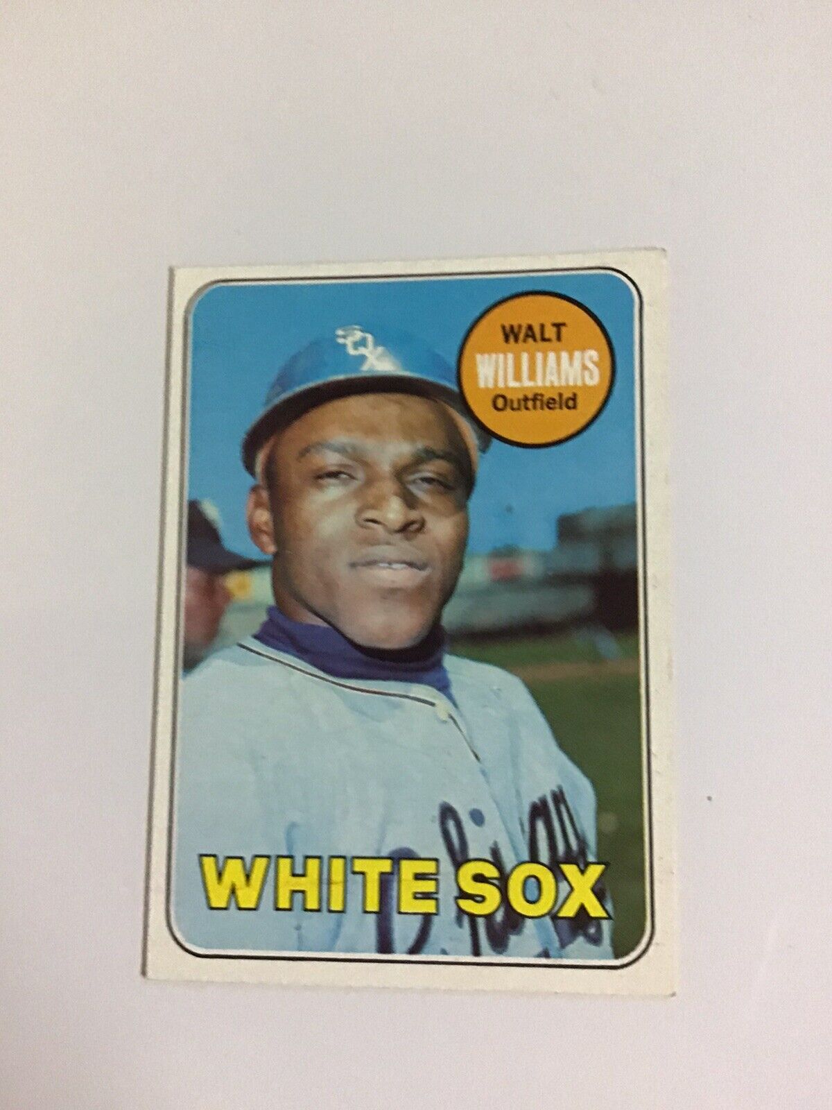 CHICAGO WHITE SOX 1969 TOPPS WALT WILLIAMS BASEBALL CARD EX-MT #309 | eBay