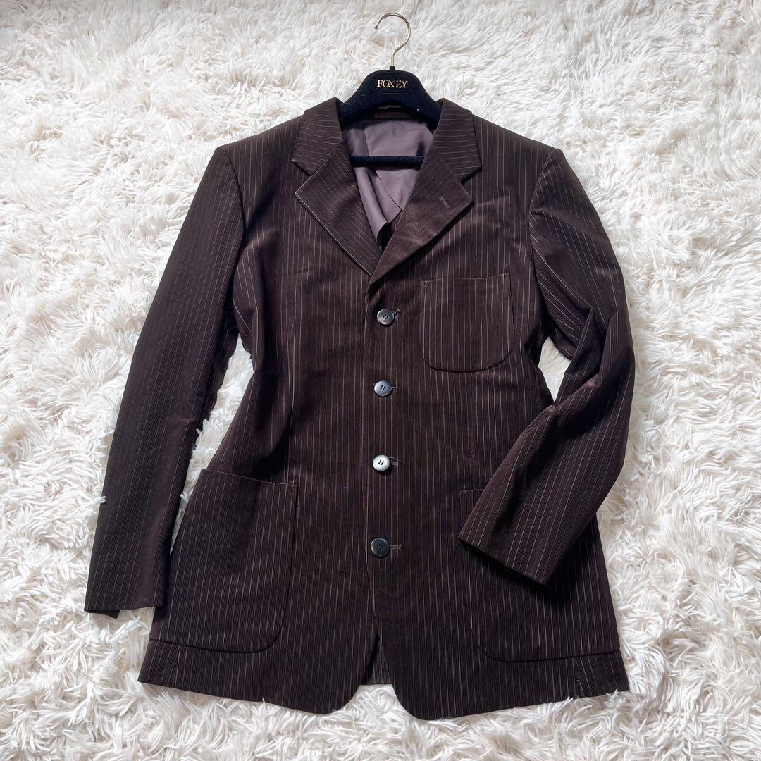 Issey Miyake Tailored Jacket Pleated Corduroy Str… - image 1