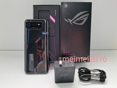 Asus ROG Phone 6 (Unlocked) 5G  256/512 GB Good Gaming phone White/Black