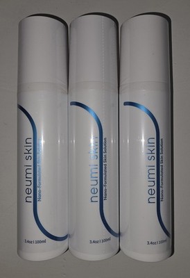 Lot of 3 Neumi Skin Nano-Formulated Skin Solution 3.4 oz / 100 ml -New! Exp 2027