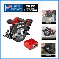 20V Brushless Compact Circular Saw Kit - 6-1/2 In. with 2.0Ah Battery & Charger