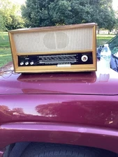 Vintage Quelle W 653 Radio - Mid-Century Modern Design - Made in Germany