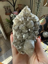 Old Mine Daye Hubei Benz Calcite Specimen with Pyrite “Benz” Linework – 10.58 oz