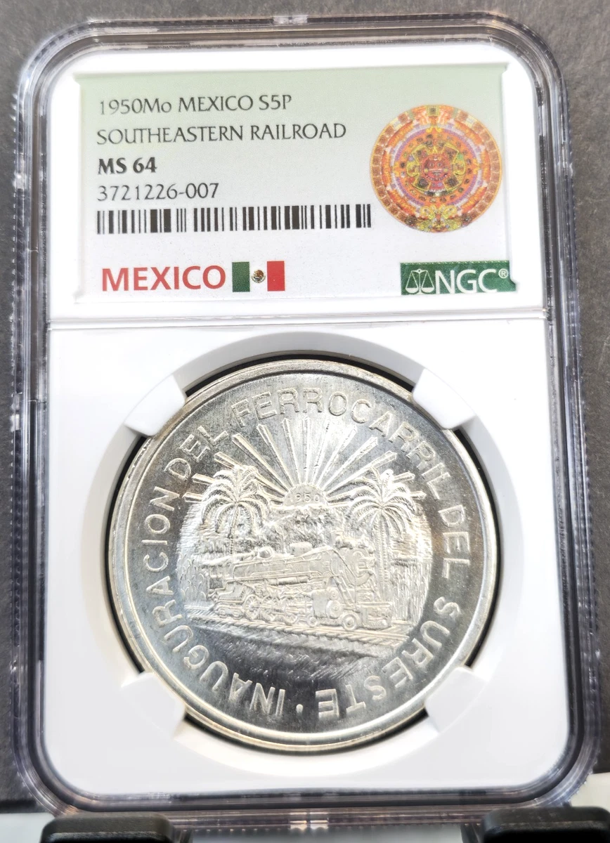 5 Pesos 1950 Mexican Coins (1905-Now) for sale | eBay