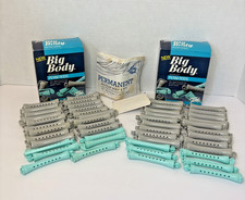 Lot of 2 Vintage Toni Big Body Perm Rods 5/16"  7/16" Soft Waves  Body
