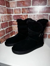 Koolaburra by UGG Delene Short Boots Black Women’s Size 10