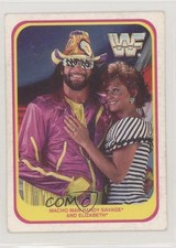 1991 Merlin WWF German Macho Man and Randy Savage Miss Elizabeth #17 HOF 04le