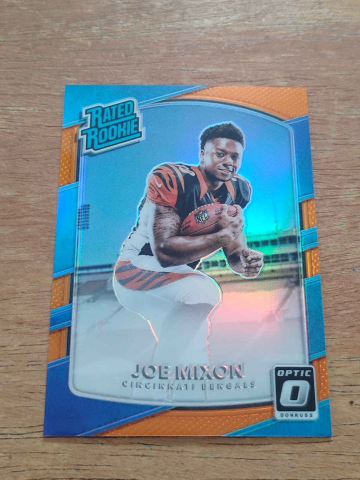 2017 Donruss Optic - Rated Rookie Joe Mixon #185 Orange Prizm /199 (RC)