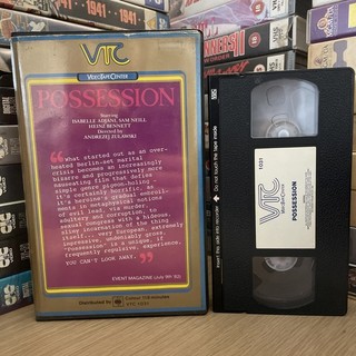 POSSESSION Big Box Pre Cert Ex rental VHS Video Nasty Horror VTC