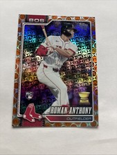 2026 Topps Series 1 Spring Training ORANGE Foil Rookie Card Roman Anthony 16/25