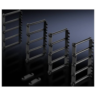 4er Multipack Rittal 7111.224 19 Zoll 4 HE Schwarz