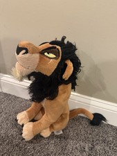 Disney Store Scar Plush The Lion King Medium 14''