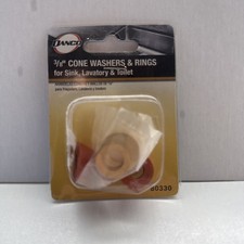 *80330 arandelas y anillos de cono 3/8” PARA SUMINISTRO DE AGUA DE FREGADERO/LAVATORIO/INODORO