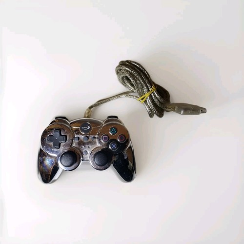 Datel Silver Sony Playstation 2 PS2 Dualshock Controller  - Picture 1 of 3