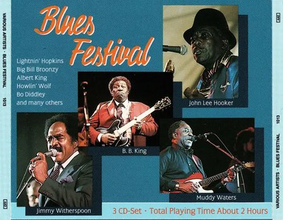 CD-BOX Muddy Waters / Howlin Wolf / John Lee Hooker a.o. Blues Festival
