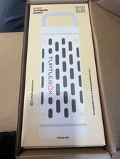 Turtlebox Waterproof Bluetooth Boombox White Magnetic Mounts Stereo Pairing