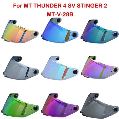 Helmet Visor for MT THUNDER 4 SV STINGER 2 MT-V-28B Helmet Shield Glasses Goggle