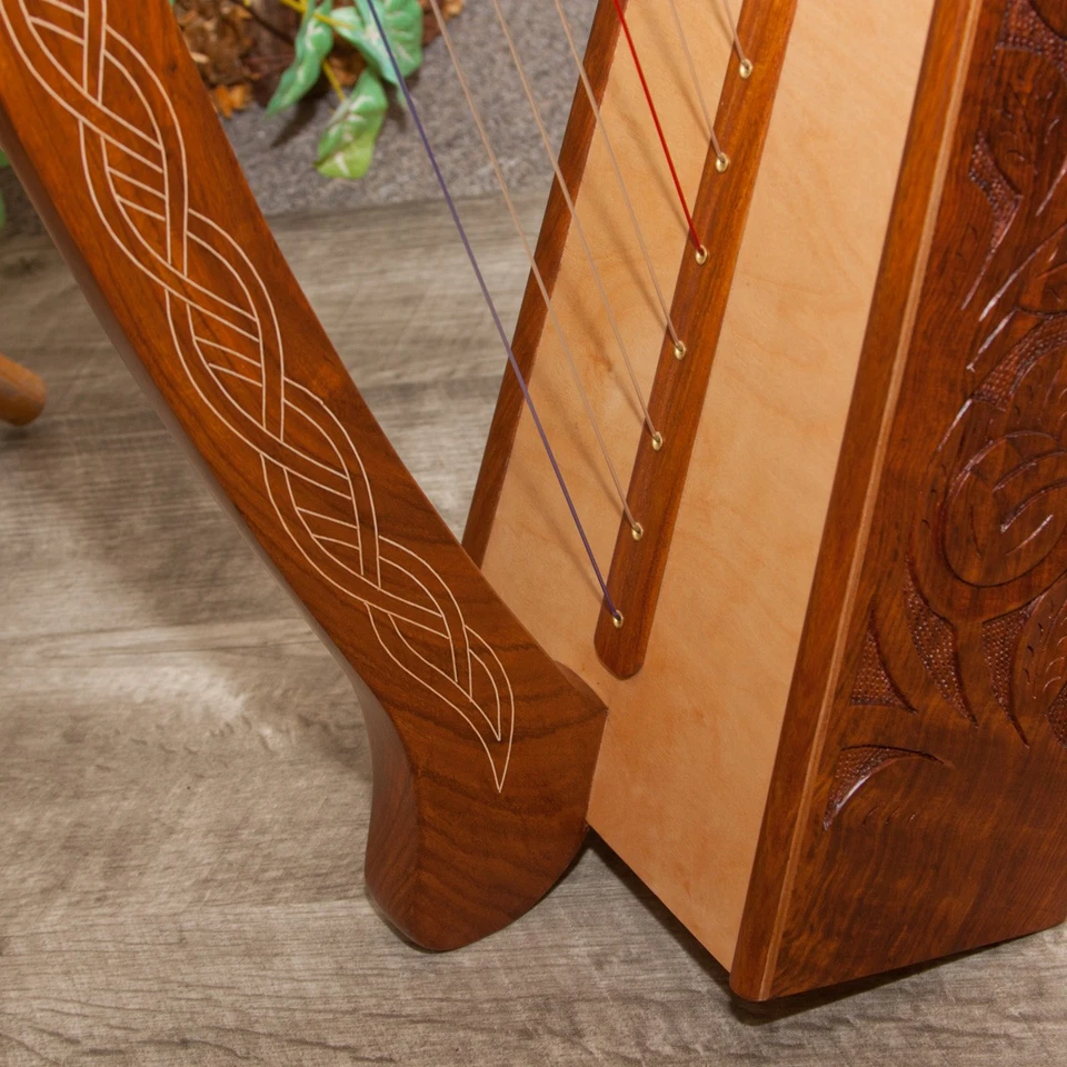 19-струнная арфа Pixie Roosebeck с рычагами Chelby + книга + дополнительные струны - Изображение 4 из 4