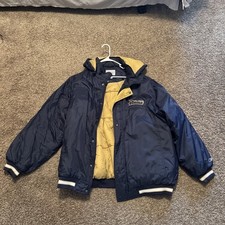 Reebok St Louis Rams NFL Jacket Coat Size XLarge Embroidered Vintage