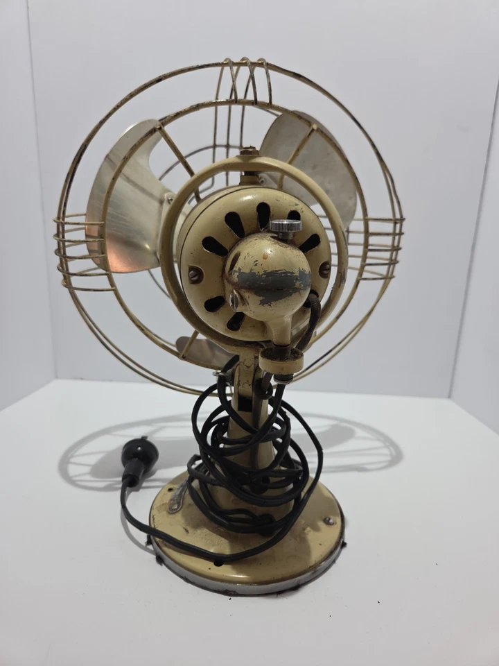 Ventilador oscilante vintage General Electric GE Vortalex probado y funciona Foto 2 de 4