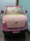 BARBIE VOLKSWAGEN MICRO BUS pink van vintage VW Mattel 2002- read (As is)