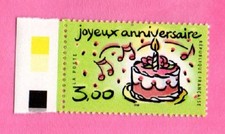 FRANCE - 1999 - YT N°3242**MNH - BDF - JOYEUX ANNIVERSAIRE - COTE 2€