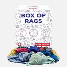 Premium Color Knit T-Shirt Rags - Shop Bulk Cloths for Cleaning  Wiping