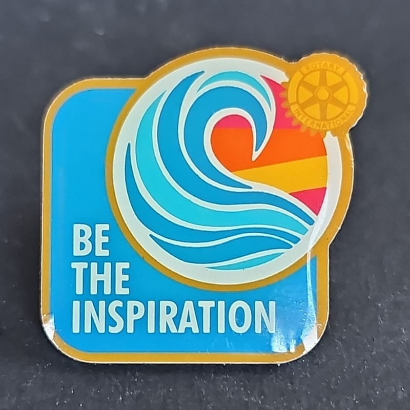 Rotary International Be The Inspiration Lapel Pin Collectible Badge