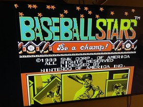 NES Lot of 3. Baseball Games. Includes Baseball Stars | Tested & Working