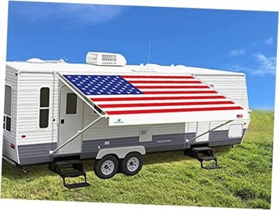 RV Awning Fabric Replacement Camper Trailer Awning Fabric Super Heavy Vinyl