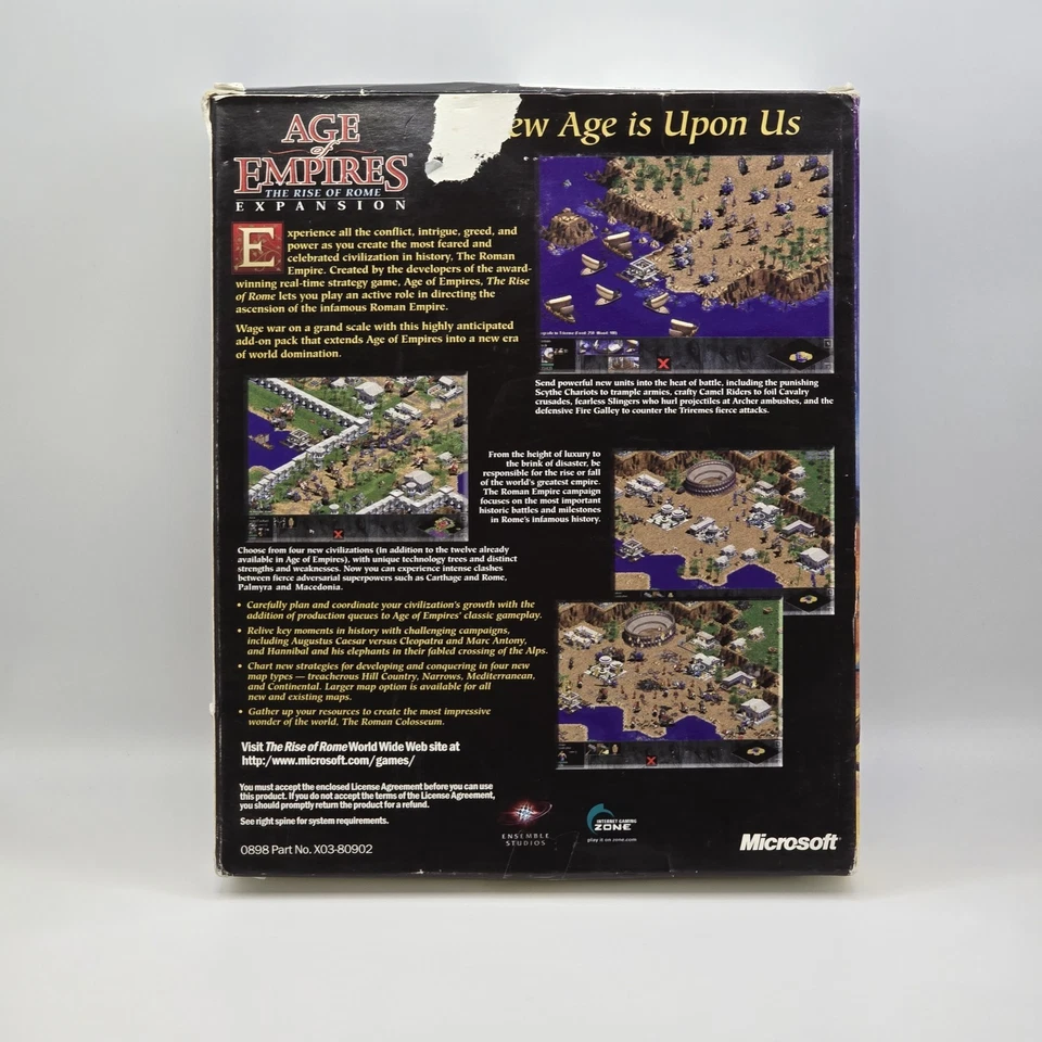 Age Of Empires Big Box The Rise Of Rome Expansion - Smart Saver Disc And Case - Image 2 of 4