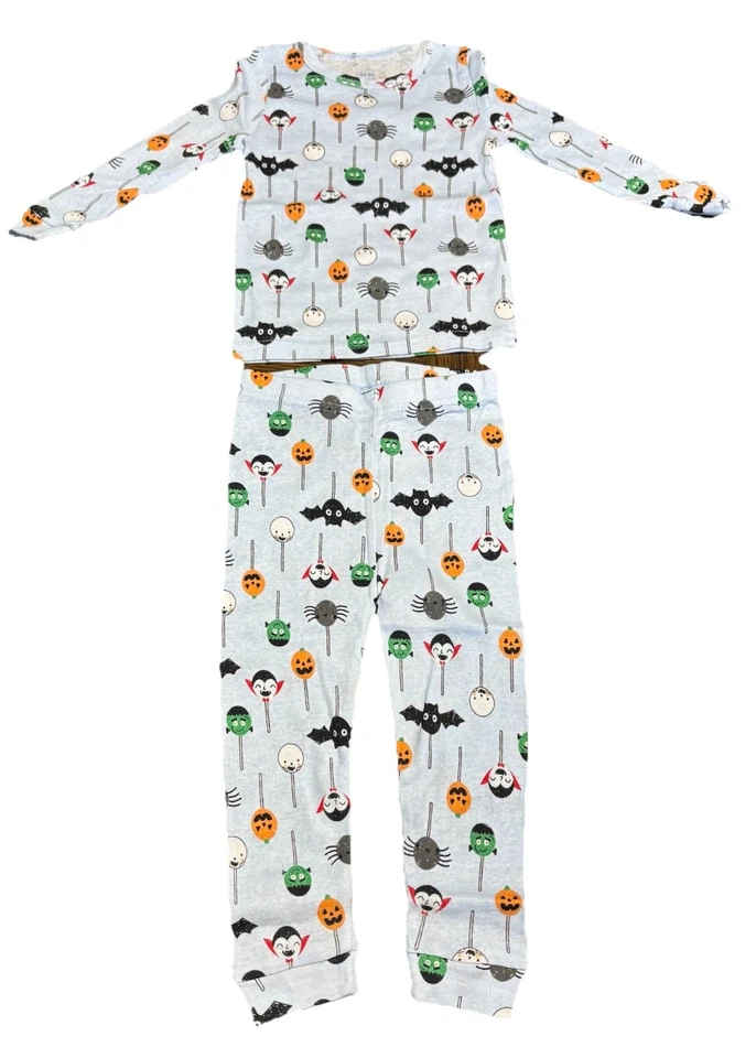 Juego de 2 dulces de Halloween para dormir para niños talla 18M nuevo sin etiqueta. Cutie Pie Co Foto 2 de 4