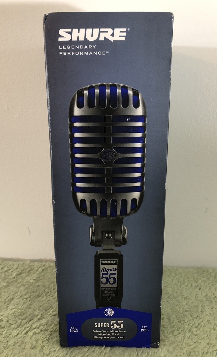 Shure Super 55 Deluxe Vocal Microphone for sale online | eBay