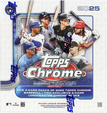 Topps Chrome Logofractor Edition 2025 Baseball Cards MLB Logofractor Set