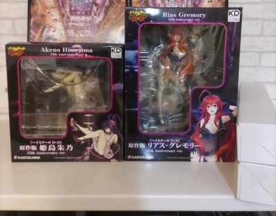 High School DxD 15th Anniversary Figurenset Rias Gremory Himejima Akeno ungeö...