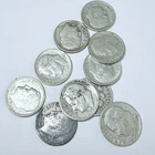 ROOSEVELT SILVER DIMES, LOT OF 10, 90% SILVER FREE SHIPPING #8792
