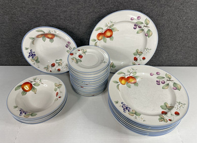 Savoir-Vivre サヴォア・ヴィーヴル 丸型キャセロール vintage Vintage 1990s Savoir Vivre Luscious Dinnerware & Serveware JJ017