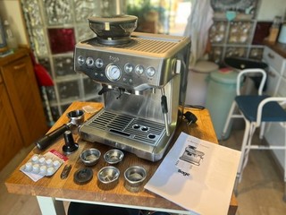 Sage Barista Express BES870UK Espresso Machine Soft Water Area Excellent