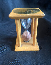 Mauchline Ware Sycamore Egg Timer Beachy Head Lighthouse 3min 30sec Timer