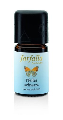 Farfalla Pfeffer schwarz Grand Cru ätherisches Öl naturrein bio Ws 5 ml