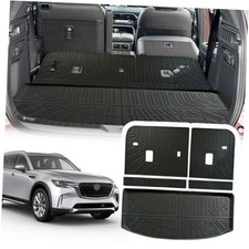 Cargo Liner Compatible with 2024-2025 CX-90 Trunk Mat Cargo Mat Back Seat